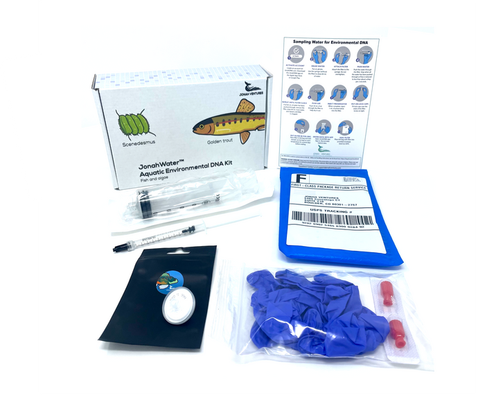 Aquatic eDNA kit (fish + phytoplankton)